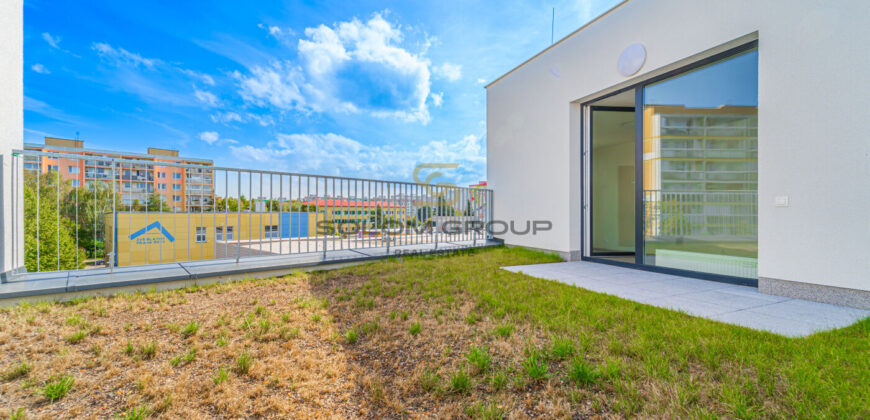 Prodej NOVÉHO bytu 2+kk + Terasa, 73 m² . Novostavba. Volné ihned k nastěhování. Praha 6 – Řepy.