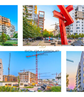 Prodej NOVÉHO bytu 2+kk/B, 47 m2, GS, sklep, Vysočany – Pod Harfou