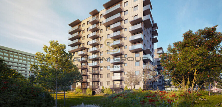 Prodej bytu 2+kk/B, 48 m², DV, Nad Krocínkou – Praha 9, Prosek, novostavba