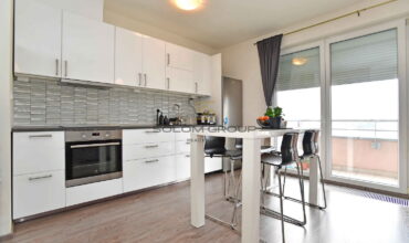 Pronájem bytu 1+kk/Balkon, 37 m², Praha – Letňany, novostavba, sklep