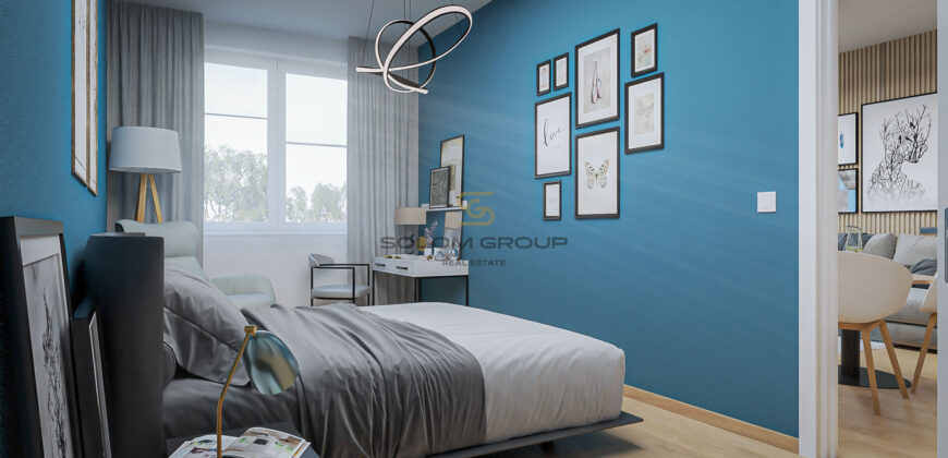 Prodej NOVÉHO bytu 2(1)+kk/Balkon, 44,4 m² + parkovací stání. Novostavba. Praha 10