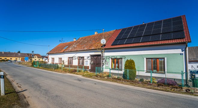 Prodej rodinného domu 2+1, po úpravách, pozemek 858 m², Vlastiboř u Tábora
