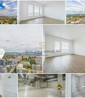 Prodej NOVÉHO bytu 2+kk, 52m2 + parkovací stání + zděný sklep, Rezidence Stodůlky.