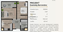 Prodej nového bytu 2+1, balkon, 57,5 m², Praha 5 – Hlubočepy