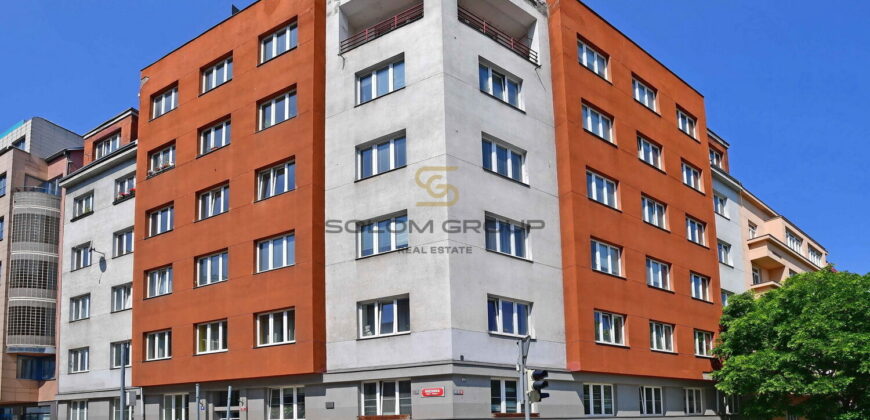 Pronájem bytu 3+kk, 98 m². Po úpravách. Výborná dopravní dostupnost. Sklep. Pankrác