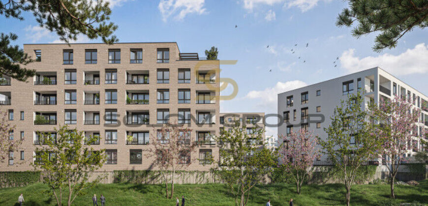 Prodej nového bytu 2+kk/Lodžie, 52 m2, DV, GS, Praha 6 – Ruzyně