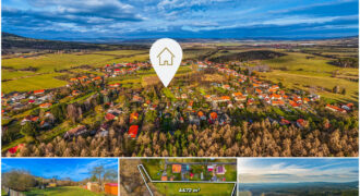 Prodej stavebního pozemku o výměře 4.472 m². Běštín, Hostomice, okr. Beroun. Volné ihned.