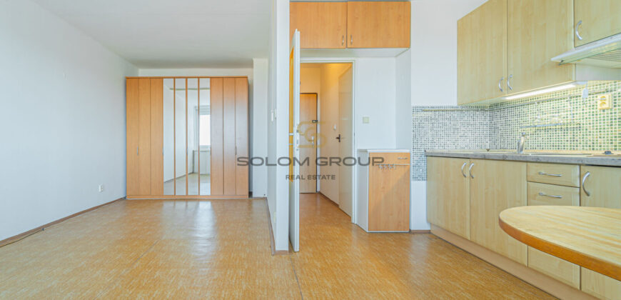 Prodej bytu 1+kk, 30  m², po částečné rekonstrukci, Praha – Hloubětín
