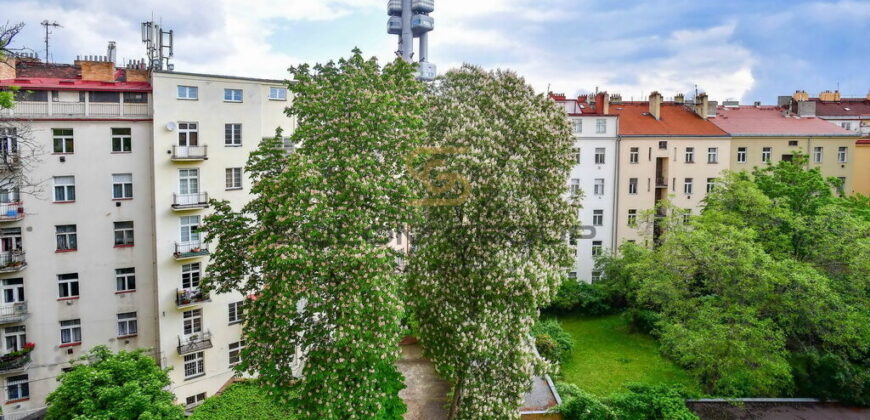 Pronájem bytu 3+1, 80 m². Po úpravách. Výborná dopravní dostupnost 2 min. chůzí Metro A, Vinohrady