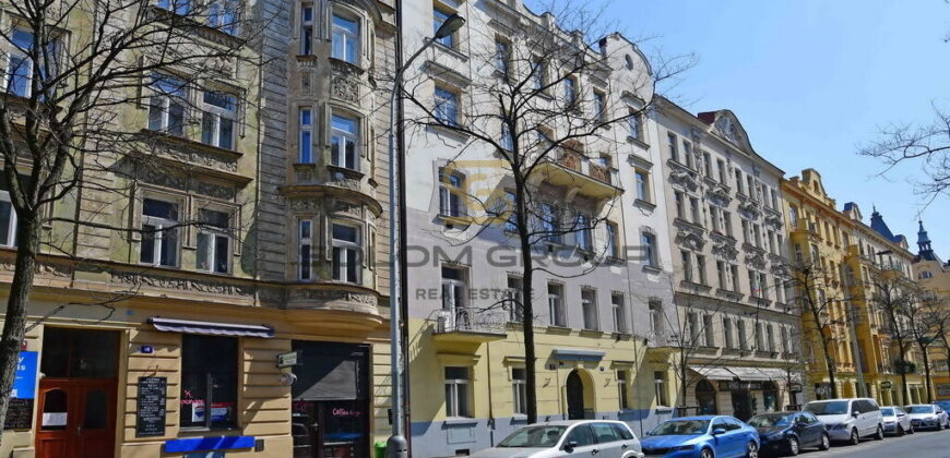 Pronájem bytu 3+1, 80 m². Po úpravách. Výborná dopravní dostupnost 2 min. chůzí Metro A, Vinohrady