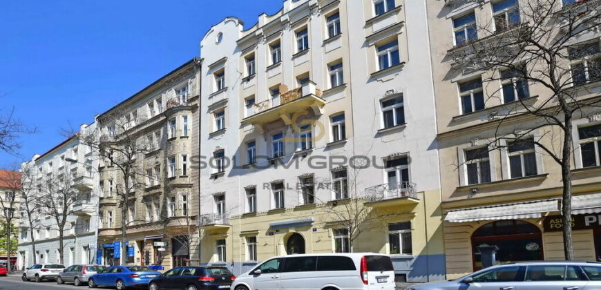 Pronájem bytu 3+1, 80 m². Po úpravách. Výborná dopravní dostupnost 2 min. chůzí Metro A, Vinohrady