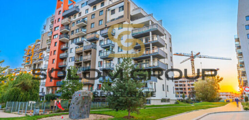 Prodej bytu 2+kk/B, 47 m2, Praha 9 – Vysočany, Pod Harfou, novostavba, GS