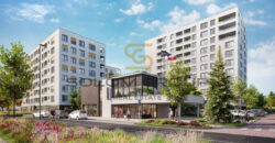 Prodej bytu 2+kk/B, 47 m2, Praha 9 – Vysočany, Pod Harfou, novostavba, GS