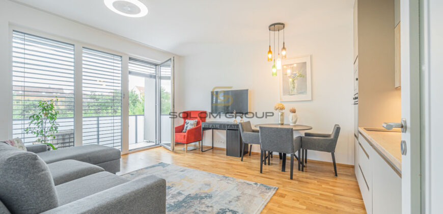 Prodej bytu 2+kk/Balkon, 64 m² Novostavba. Sklep. Výborná dopravní dostupnost. Praha 8