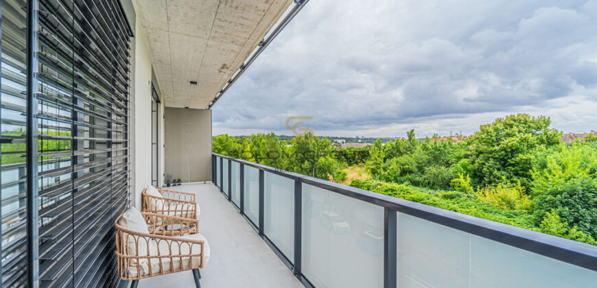Prodej bytu 2+kk/Balkon, 64 m² Novostavba. Sklep. Výborná dopravní dostupnost. Praha 8
