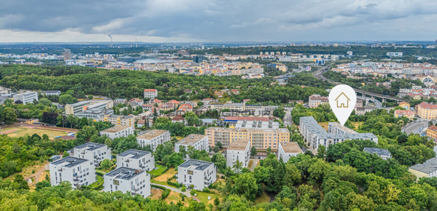 Prodej bytu 2+kk/Balkon, 64 m² Novostavba. Sklep. Výborná dopravní dostupnost. Praha 8
