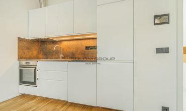 Pronájem 1kk, 30 m2, Praha 5 – Smíchov, Grafická, novostavba, zařízeno