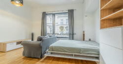 Pronájem 1kk, 30 m2, Praha 5 – Smíchov, Grafická, novostavba, zařízeno