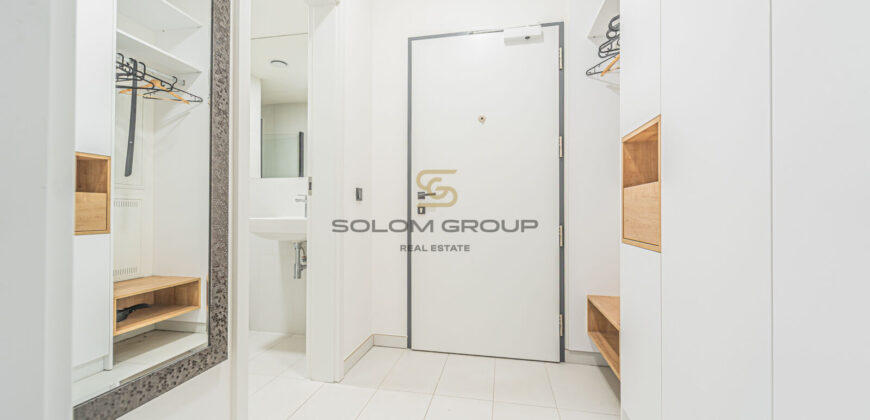 Pronájem 1kk, 30 m2, Praha 5 – Smíchov, Grafická, novostavba, zařízeno
