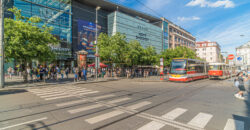 Pronájem 1kk, 30 m2, Praha 5 – Smíchov, Grafická, novostavba, zařízeno