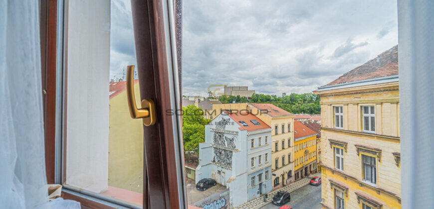 Prodej bytu 1+kk,OV, 30 m², Praha 3, Rezidence Milíčova, po rekonstrukci