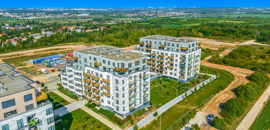 Prodej NOVÉHO bytu 1+kk/Balkon, 33,5 m² + parkovací stání. Novostavba. Praha 10.