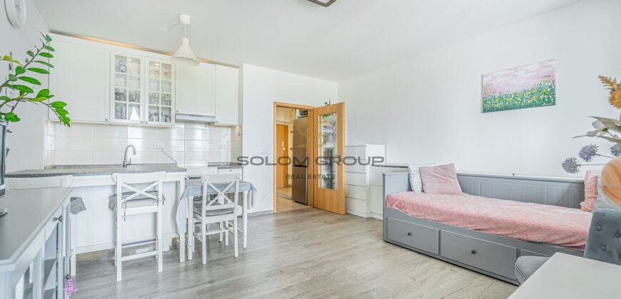 Prodej bytu 1+kk/L, 39 m², OV, V Dolině, Praha 10 – Michle