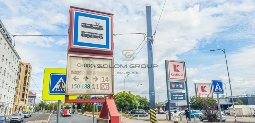 Prodej bytu 1+kk/L, 39 m², OV, V Dolině, Praha 10 – Michle