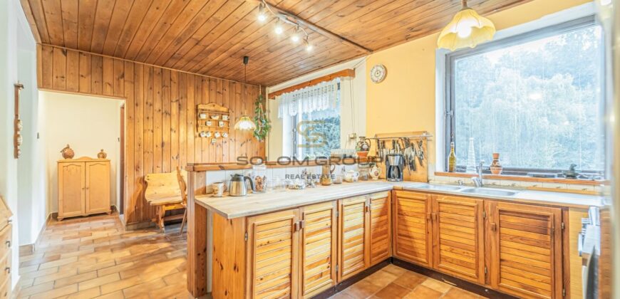 Prodej rodinného domu 6+1 s lesem, rybníky a bazénem – Hostomice pod Brdy, okres Beroun