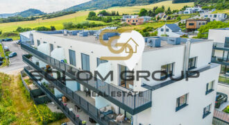 Prodej NOVÉHO bytu 2+kk/2x terasa (80m²) + 2 parkovací stání a sklep, novostavba, Beroun