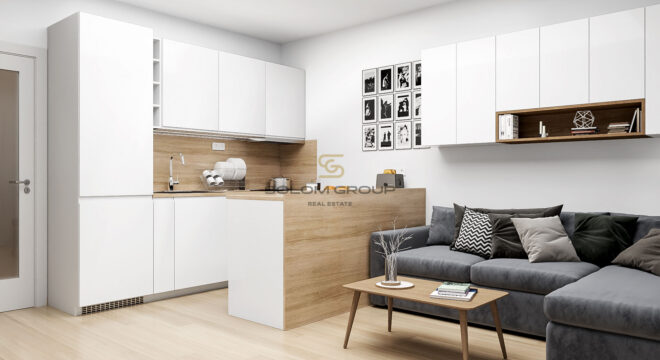 Prodej NOVÉHO bytu 2+kk/Balkon + komora v bytě, 60,3 m². Novostavba. Prosek