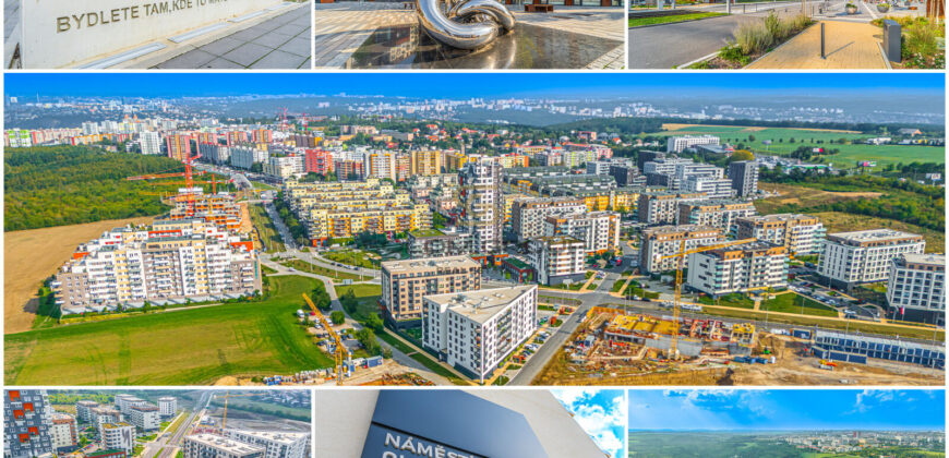 Prodej NOVÉHO bytu 2+kk/Balkon + komora v bytě + šatna, 58,8 m². Novostavba. Barrandov