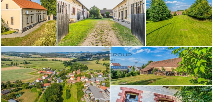 Prodej RD, 5+2, pozemek o výměře 10.070 m², 6x parkovací stání, možnost půdní vestavby. Chotilsko