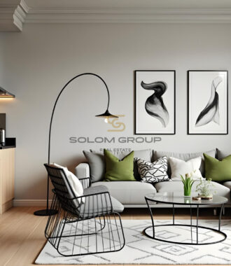 Prodej bytu 2+kk/L, 49 m², DV, Praha 9 – Vysočany, Pod Harfou, novostavba, GS, sklep