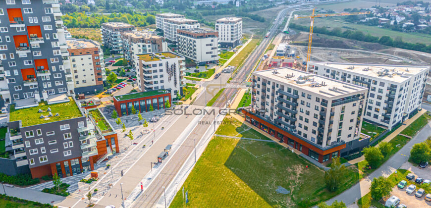 Prodej NOVÉHO bytu 2+1/Lodžie, 57,8 m². Parkovací stání. Novostavba. Barrandov
