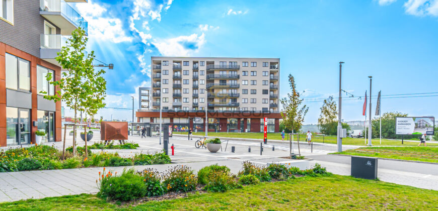 Prodej NOVÉHO bytu 2+1/Lodžie, 57,8 m². Parkovací stání. Novostavba. Barrandov