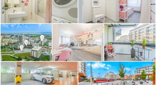 Prodej bytu 2+kk/B, 57 m2, Praha 5 – Hlubočepy, ul. Vítové, novostavba, GS