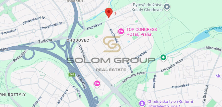 Prodej garáže o výměře 15 m² – Praha 4, Chodov, Klapálkova