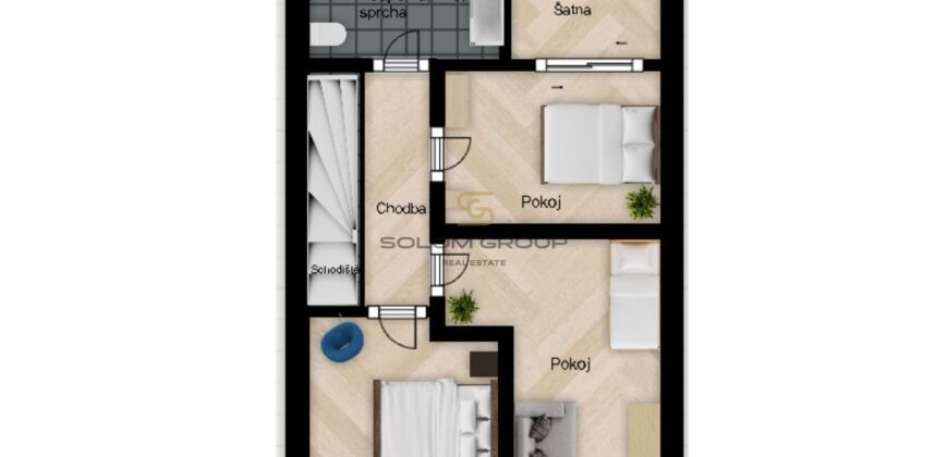 Prodej rodinného domu 5+kk, 132,7 m², Sedlec u Líbeznic, pozemek 425 m², bazén