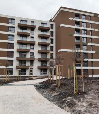 Prodej bytu 2+kk/L, 51,8 m², DV, Praha 14 – Černý Most ulice Ocelkova, Novostavba