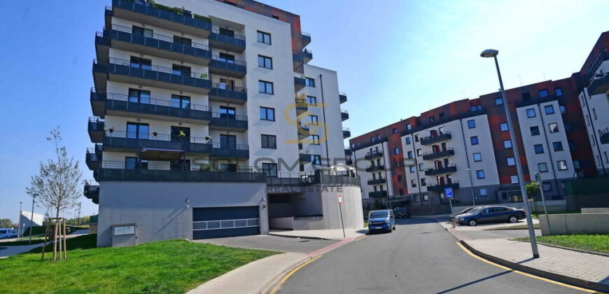 Pronájem bytu 2+kk/Balkón + velká šatna, 48 m², parkovací stání, Novostavba, Letňany