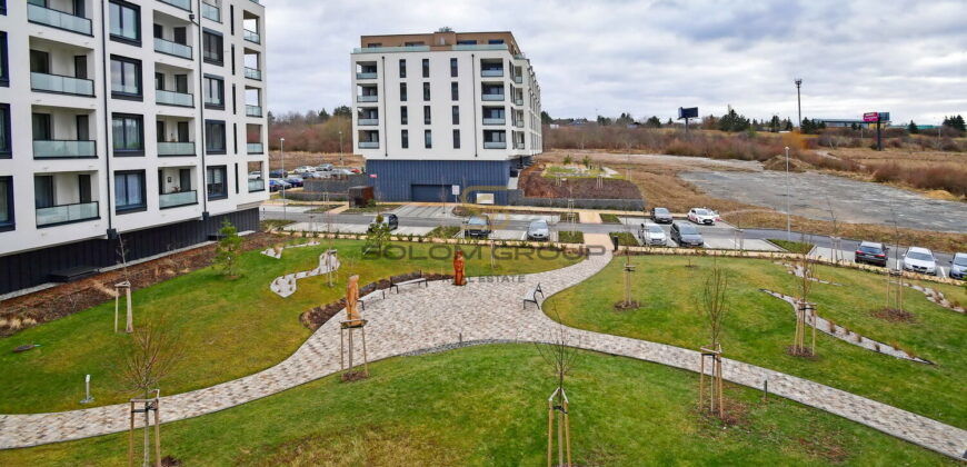 Pronájem bytu 2+kk/B, 51 m², GS, Praha 5 – Hlubočepy, Gollové, novostavba