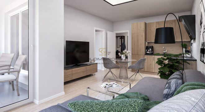 Pronájem bytu 1+kk, 32 m²/Terasa, novostavba, Praha 6 – Ruzyně