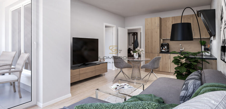 Pronájem bytu 1+kk, 32 m²/Terasa, novostavba, Praha 6 – Ruzyně + garážové stání + sklep