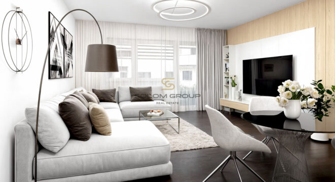 Pronájem bytu 1+kk, 32 m²/Terasa, novostavba, Praha 6 – Ruzyně + garážové stání + sklep