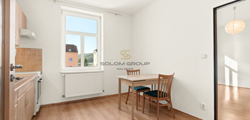 Pronájem bytu 1+1 + sklep, 41,5 m². Po úpravách. Beroun