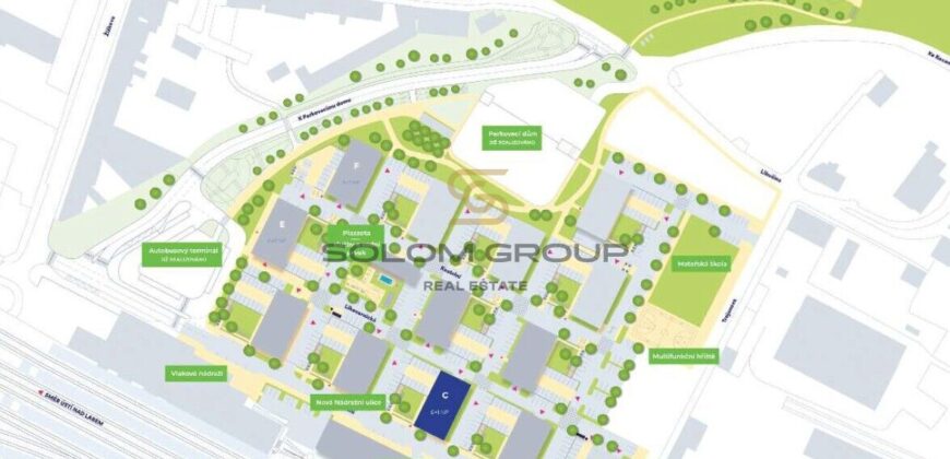 Prodej NOVÉHO bytu 4+kk/T, 94m², OV, GS, novostavba, Kralupy nad Vltavou