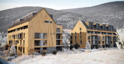 Prodej NOVÉHO apartmánu 2+kk/Lodžie, 54,10 m² + parkovací stání + sklep, Novostavba, Krkonoše