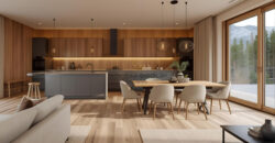 Prodej NOVÉHO apartmánu 3+kk/Lodžie, 171,3 m² parkovací stání + předzahrádka, Novostavba, Krkonoše