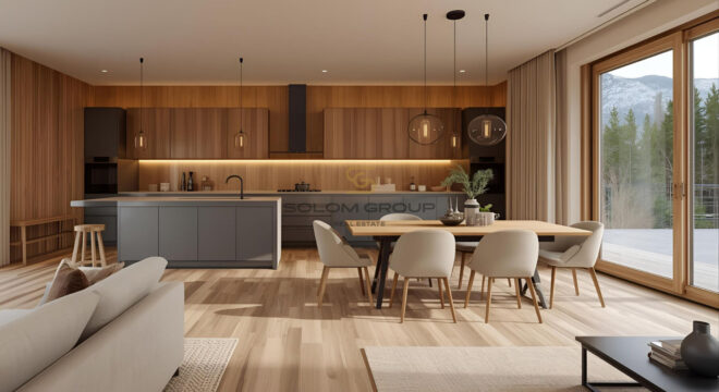 Prodej horského apartmánu 3+kk/Lodžie, 171 m², Harrachov, parkovací stání + sklep, OV, novostavba